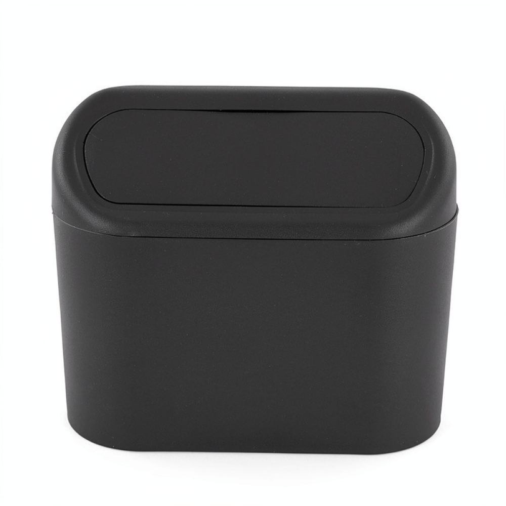 Waterproof Car Trash Can With Lid - Mały, przenośny kosz na śmieci do