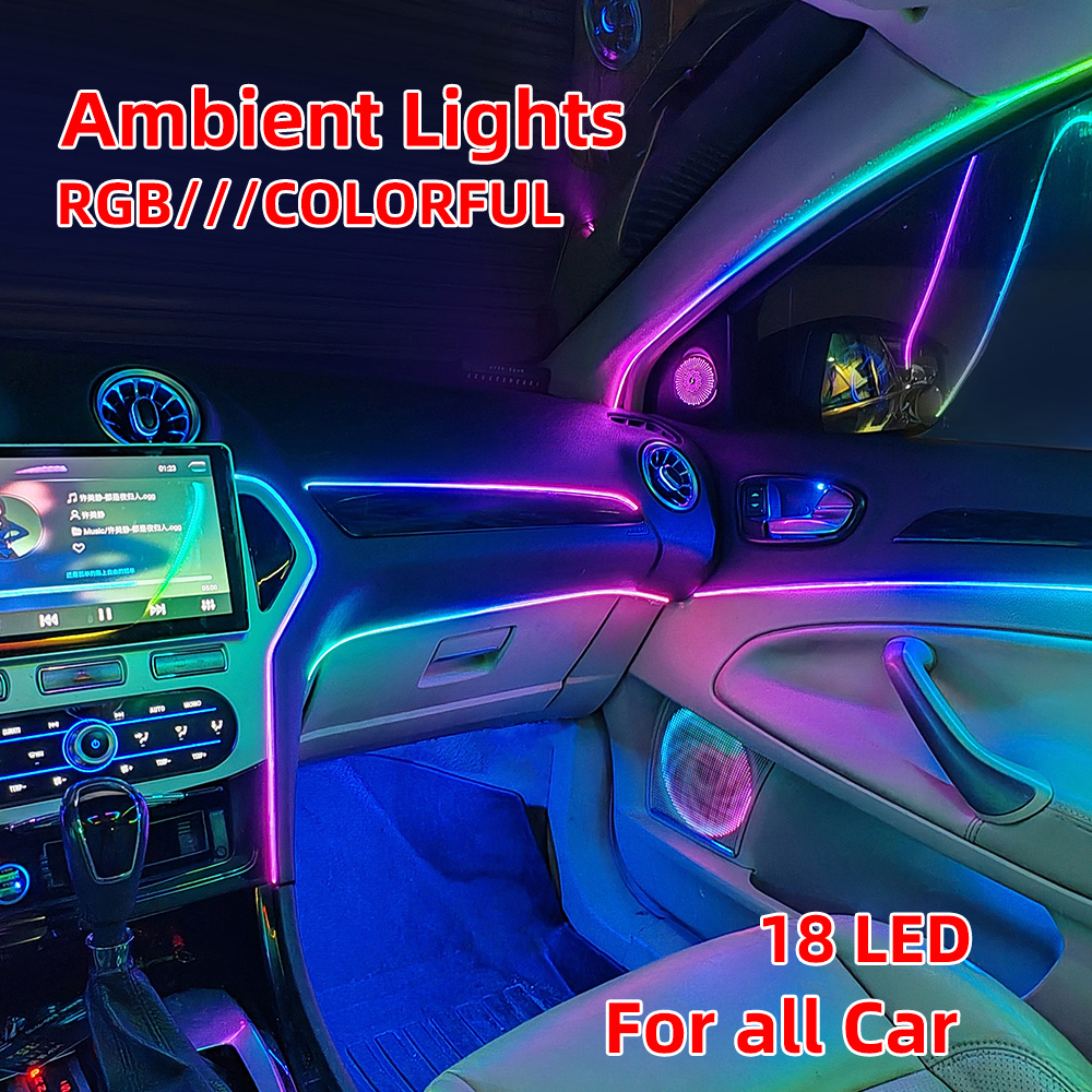 Oświetlenie ambientowe do samo – Led Ambient Interior Car Lights App Control recenzja i cena
