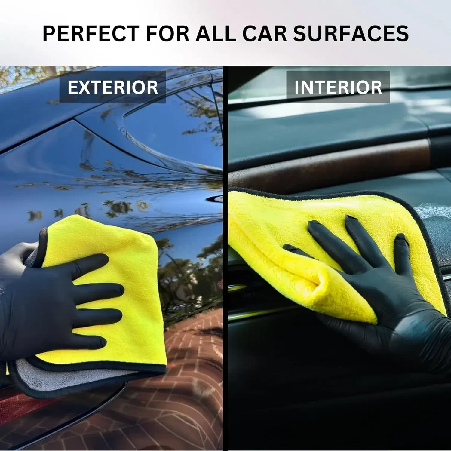 1/10 szt. Ręcznik z mikrofibry – Microfiber Car Drying Towel Super Absorbent recenzja i cena
