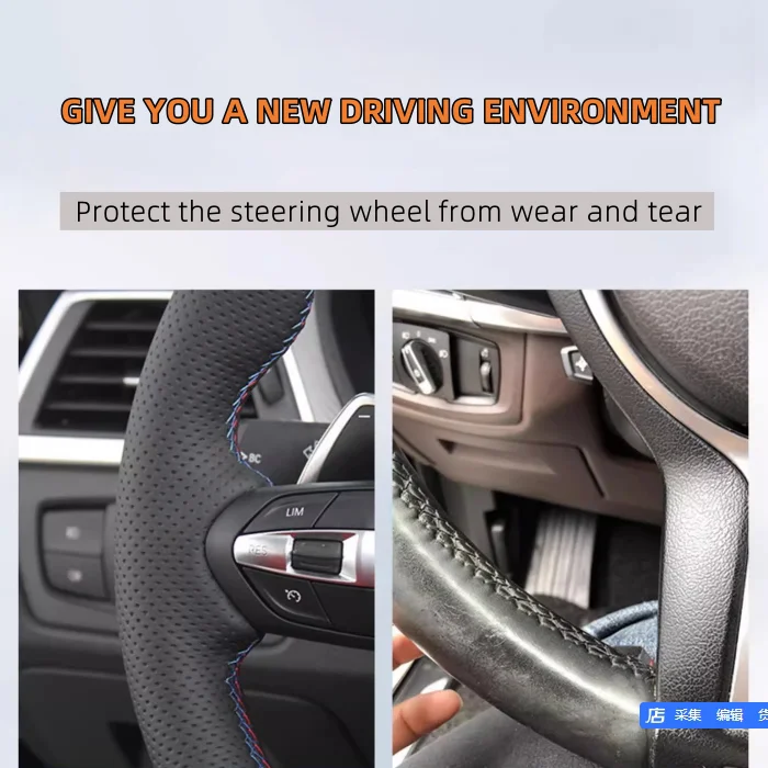 Pokrowiec na kierownicę samoch – Car Steering Wheel Cover Anti Slip Breathable recenzja i cena