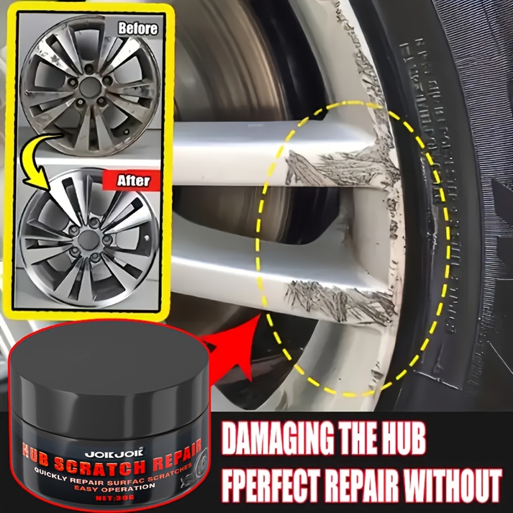 Wosk do naprawy rys na felgach – Car Scratch Repair Polishing Wax Paste recenzja i cena