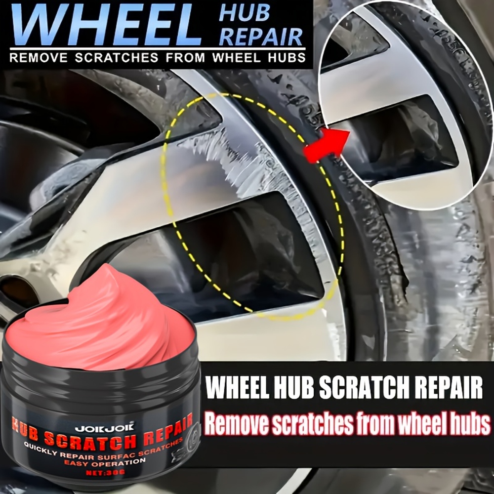 Wosk do naprawy rys na felgach – Car Scratch Repair Polishing Wax Paste recenzja i cena