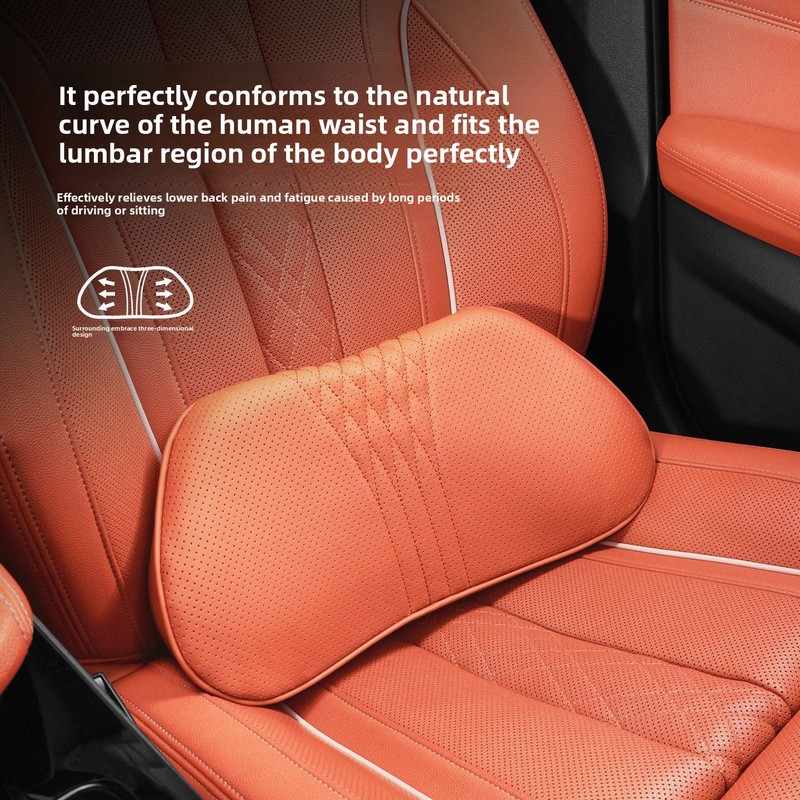 2-częściowy zestaw ergonomiczn – Memory Foam Car Neck Pillow Lumbar Support recenzja i cena