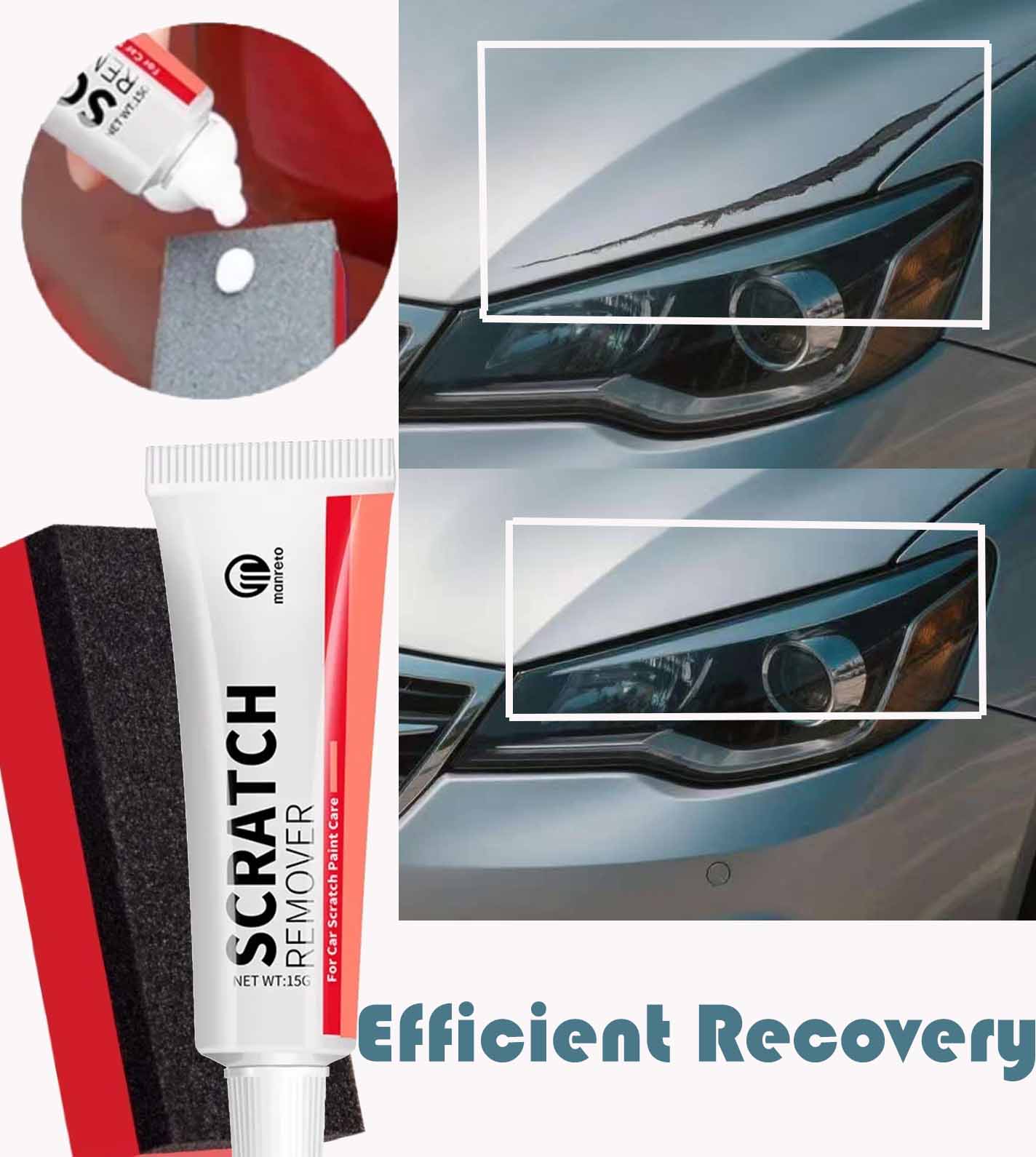 Zestaw do naprawy rys na lakie – Car Scratch Repair Polishing Wax Paste recenzja i cena