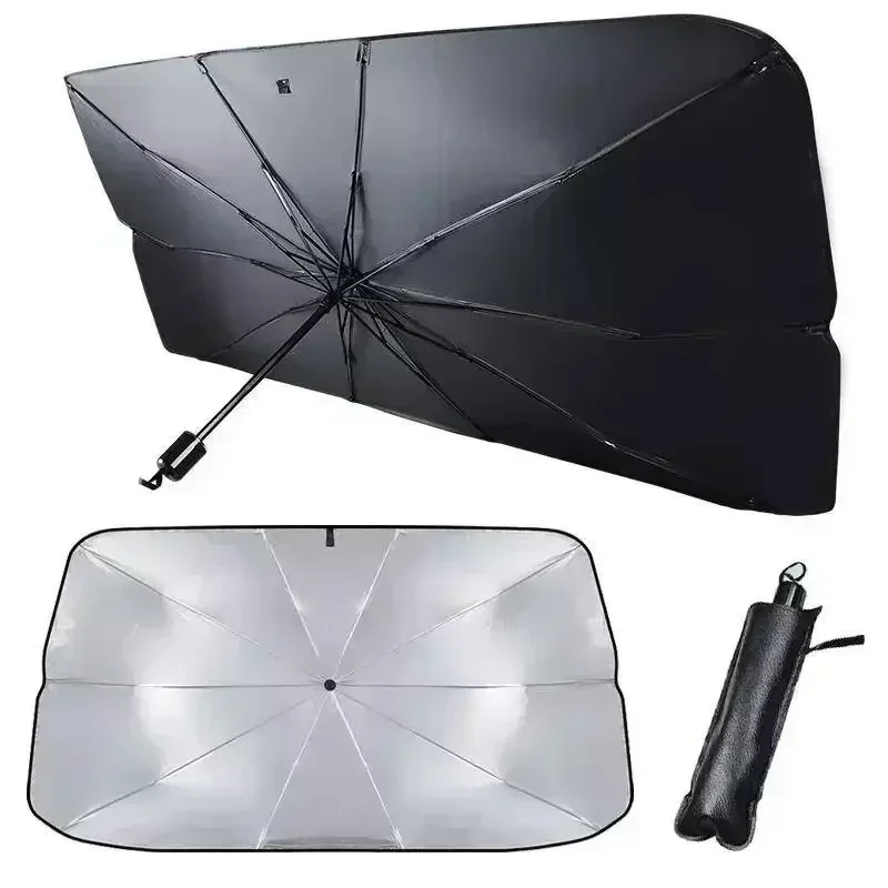 Składany parasol samochodowy,  – Car Sunshade Windshield Umbrella Foldable recenzja i cena