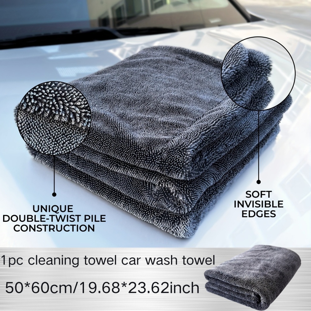 Ręcznik z mikrofibry do mycia  – Microfiber Car Drying Towel Super Absorbent recenzja i cena