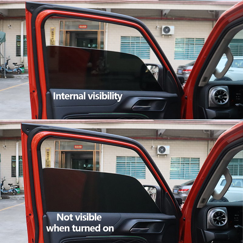 2 sztuki czarnej folii PDLC z  – Car Electronics recenzja i cena