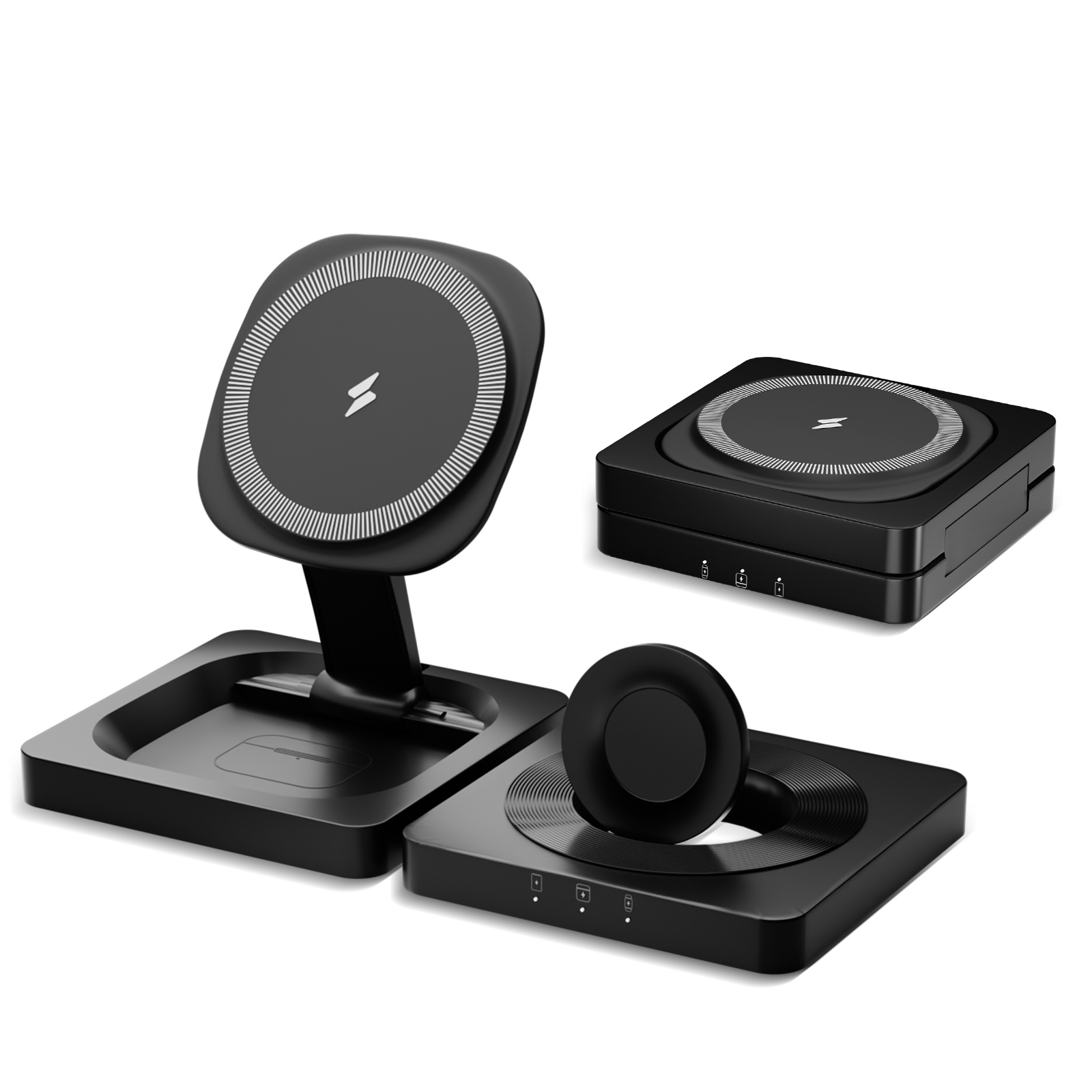 Ładowarka bezprzewodowa 3 w 1  – Wireless Car Charger Mount Fast Charging recenzja i cena